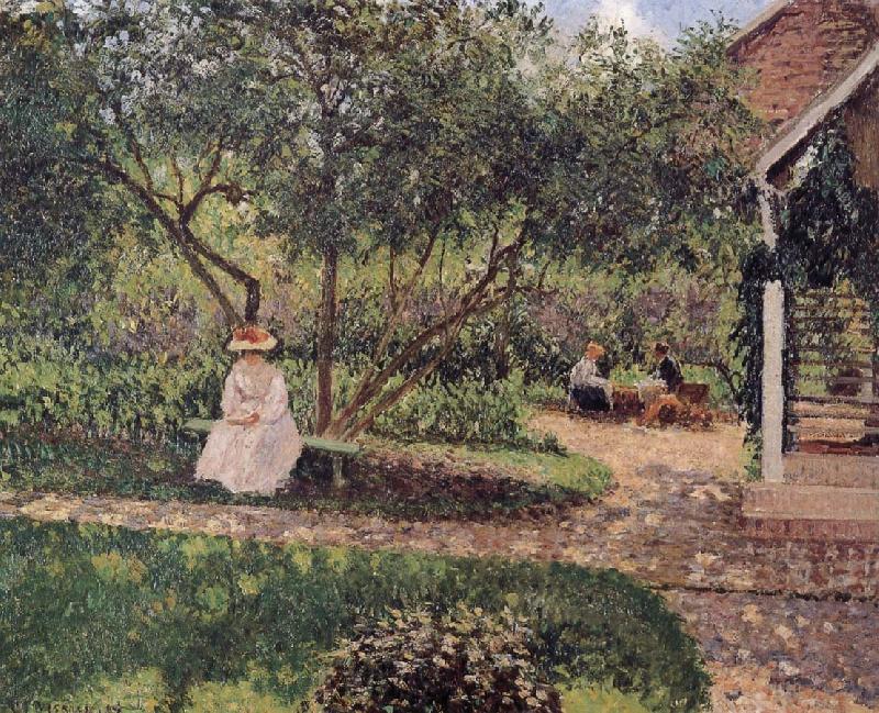 Camille Pissarro corner of the garden Spain oil painting art